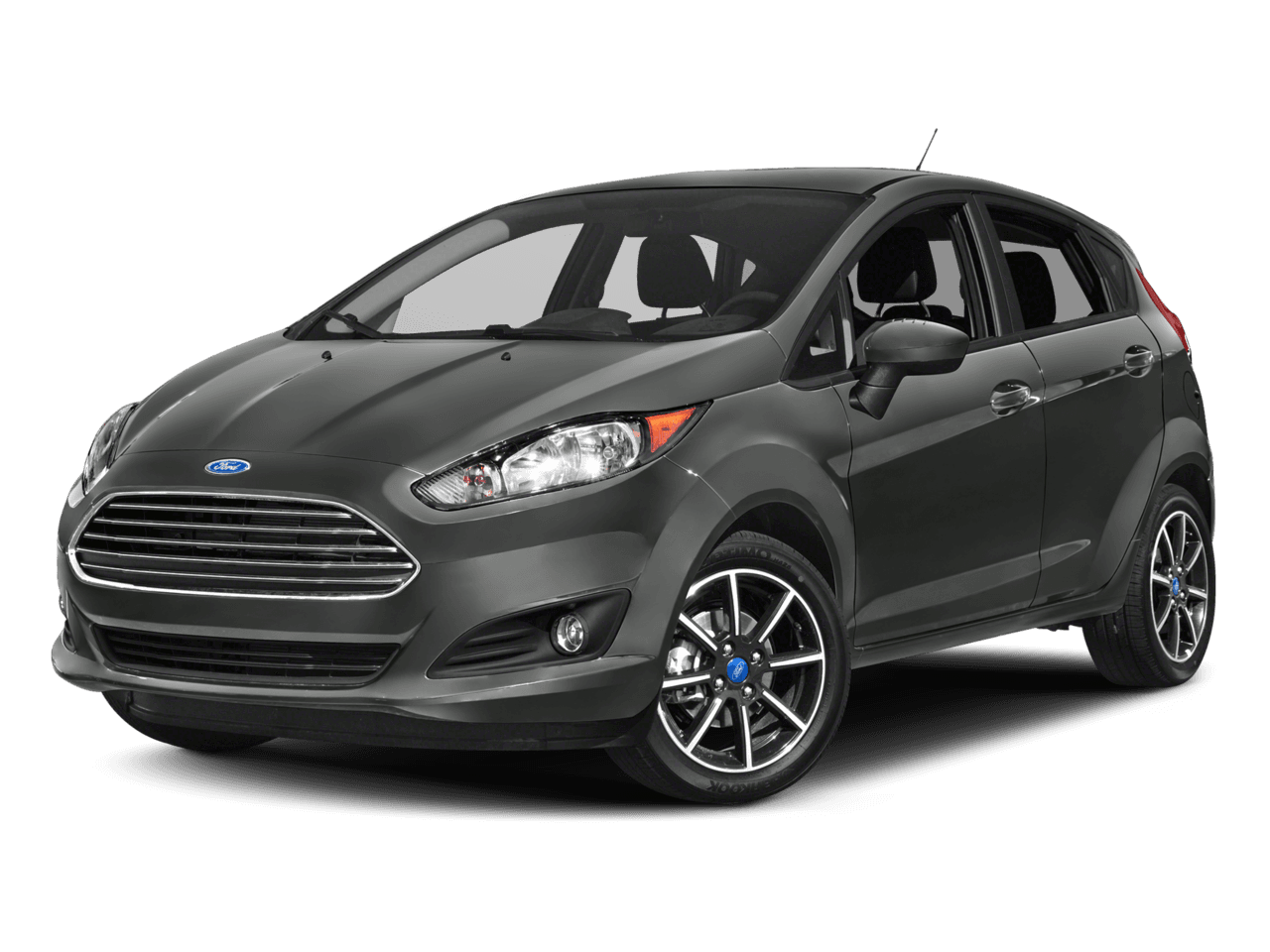 2017 Ford Fiesta SE Hatch - Front 3/4, facing to the left