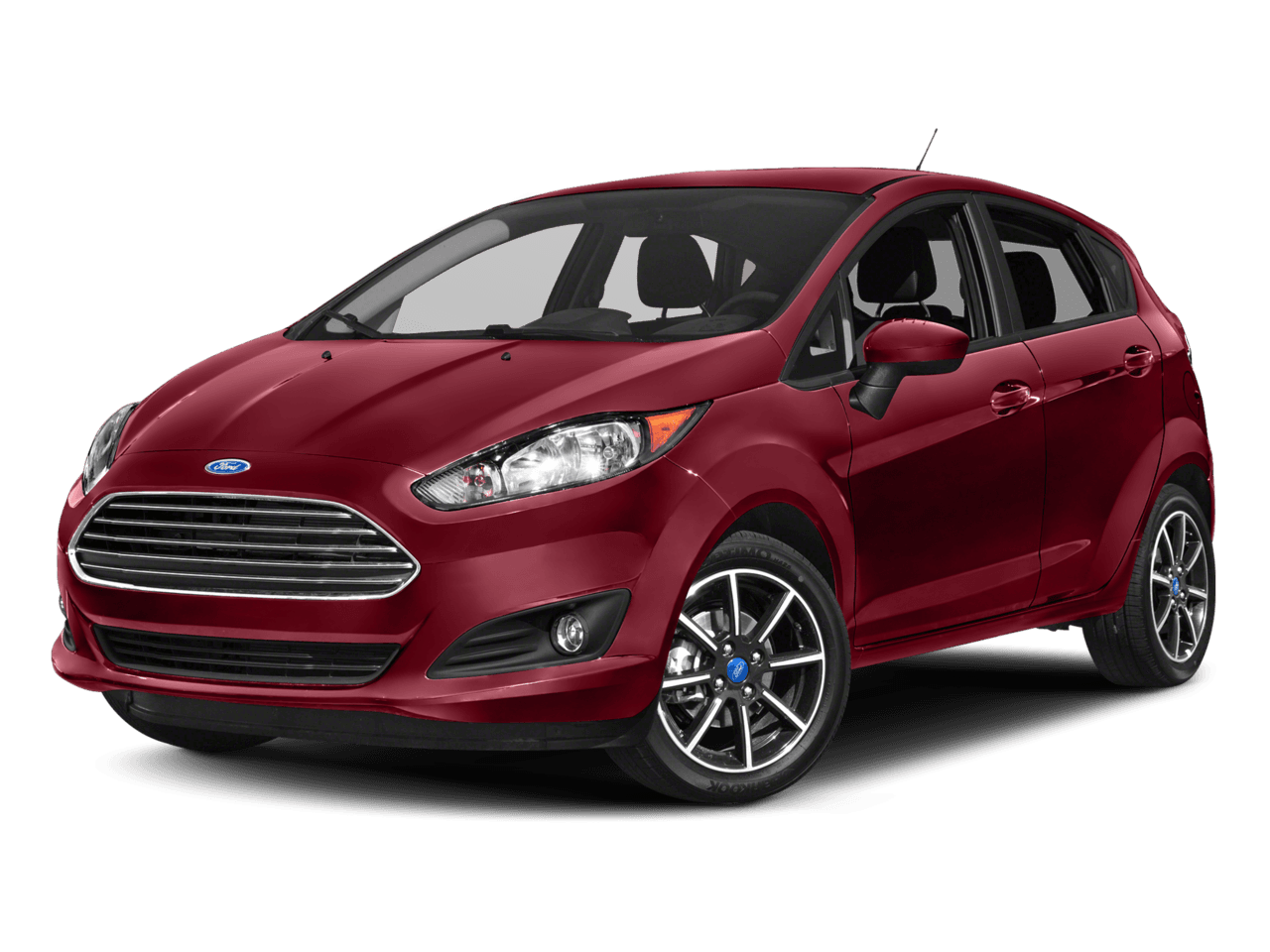 2017 Ford Fiesta SE Hatch - Front 3/4, facing to the left