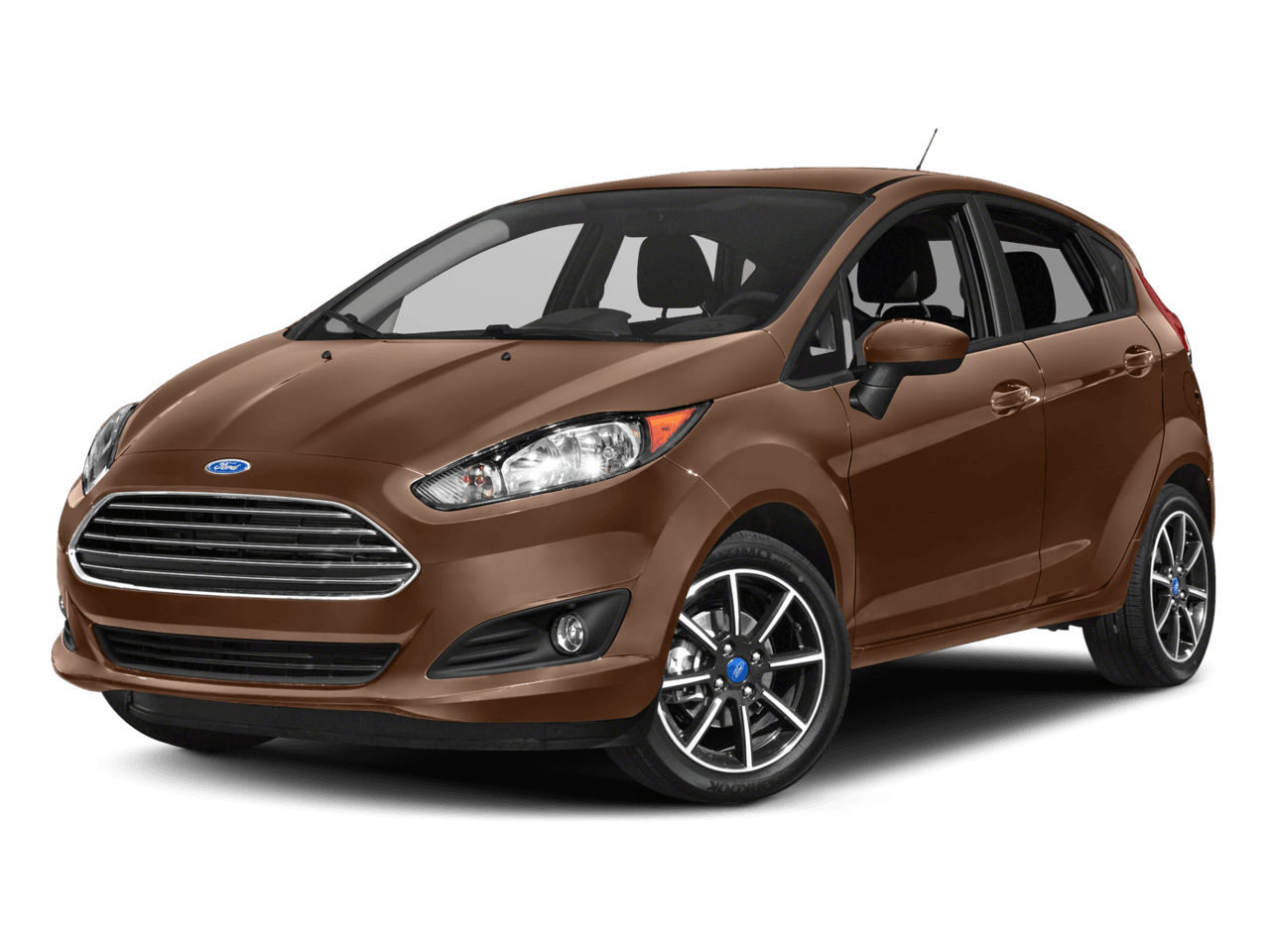 2017 Ford Fiesta SE Hatch - Front 3/4, facing to the left