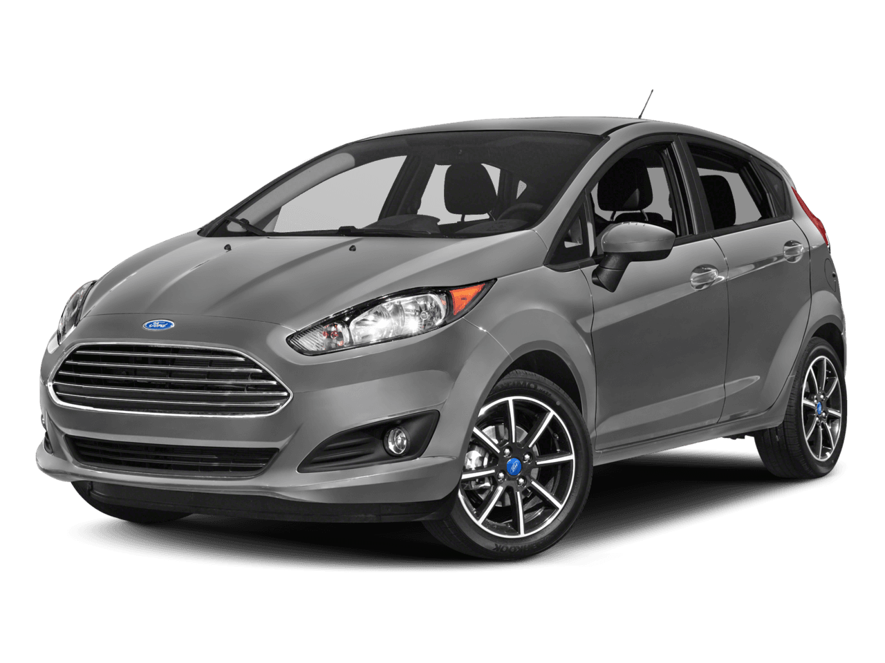 2017 Ford Fiesta SE Hatch - Front 3/4, facing to the left