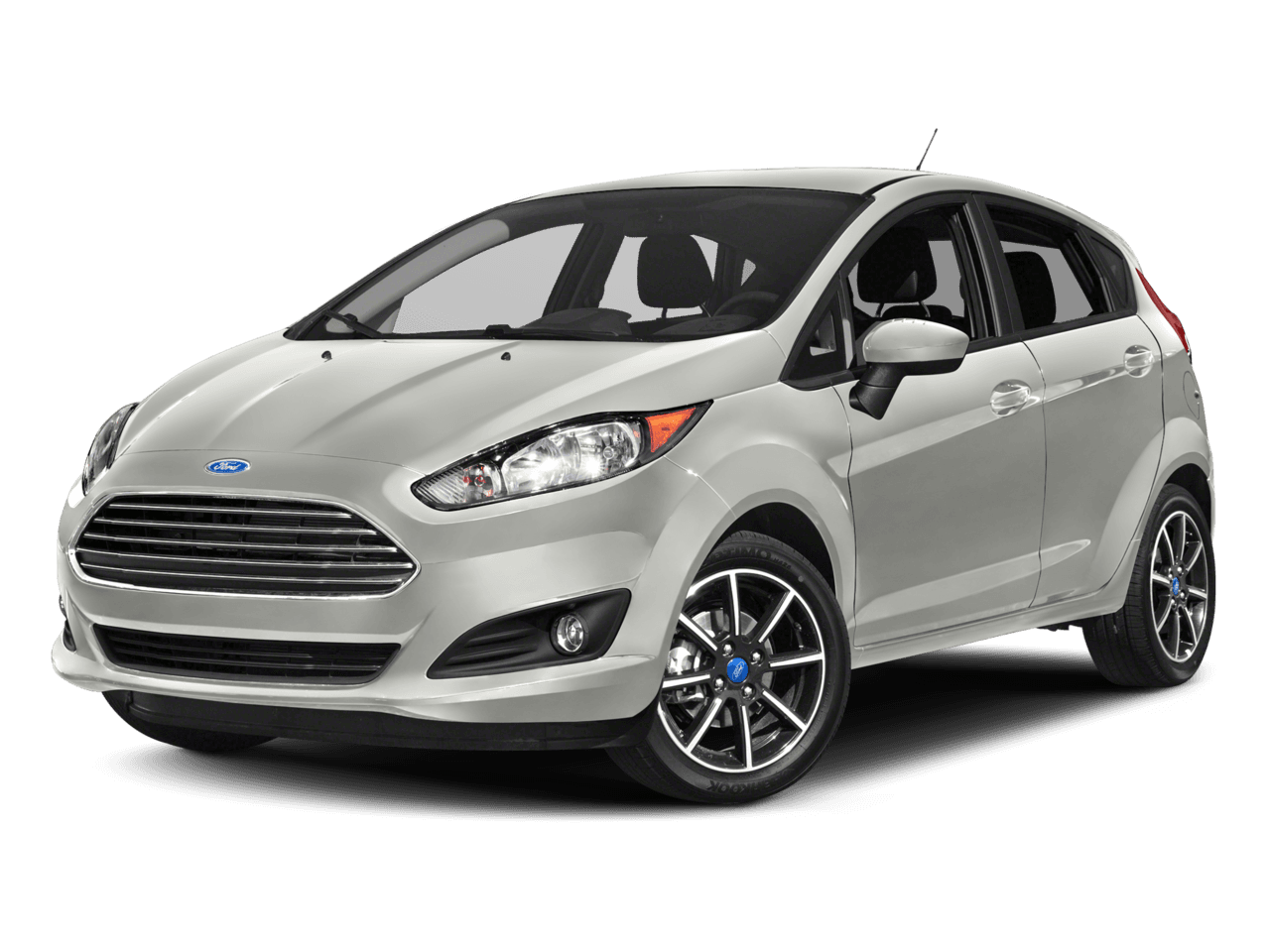 2017 Ford Fiesta SE Hatch - Front 3/4, facing to the left