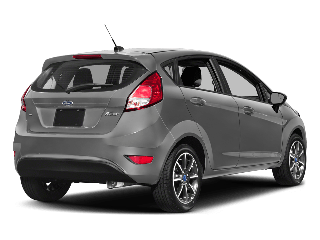 2017 Ford Fiesta SE Hatch - Rear 3/4, facing to the right