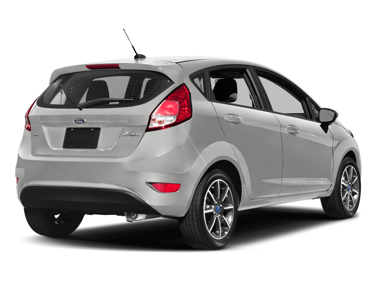 2017 Ford Fiesta SE Hatch - Rear 3/4, facing to the right