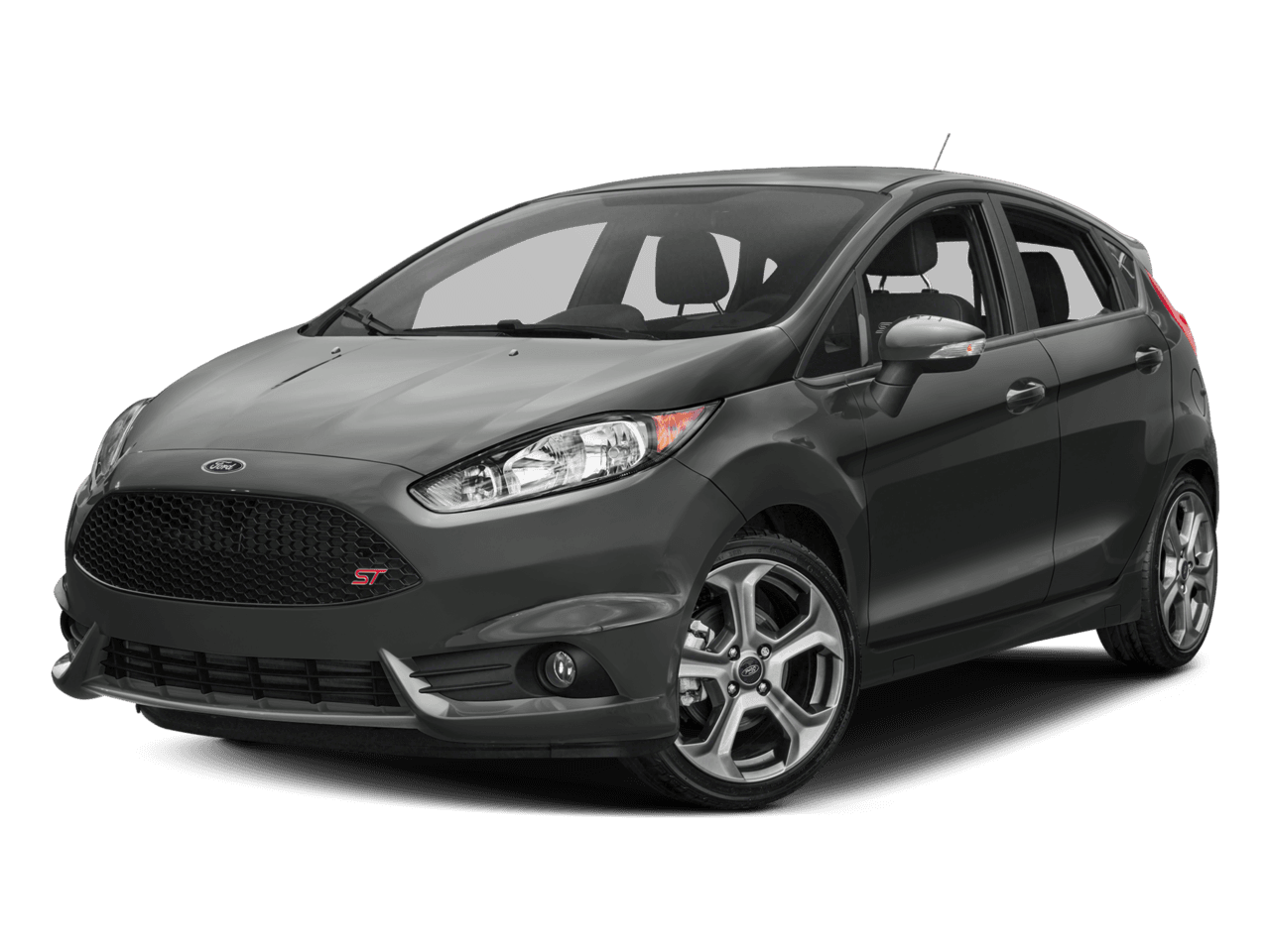 2017 Ford Fiesta ST Hatch - Front 3/4, facing to the left