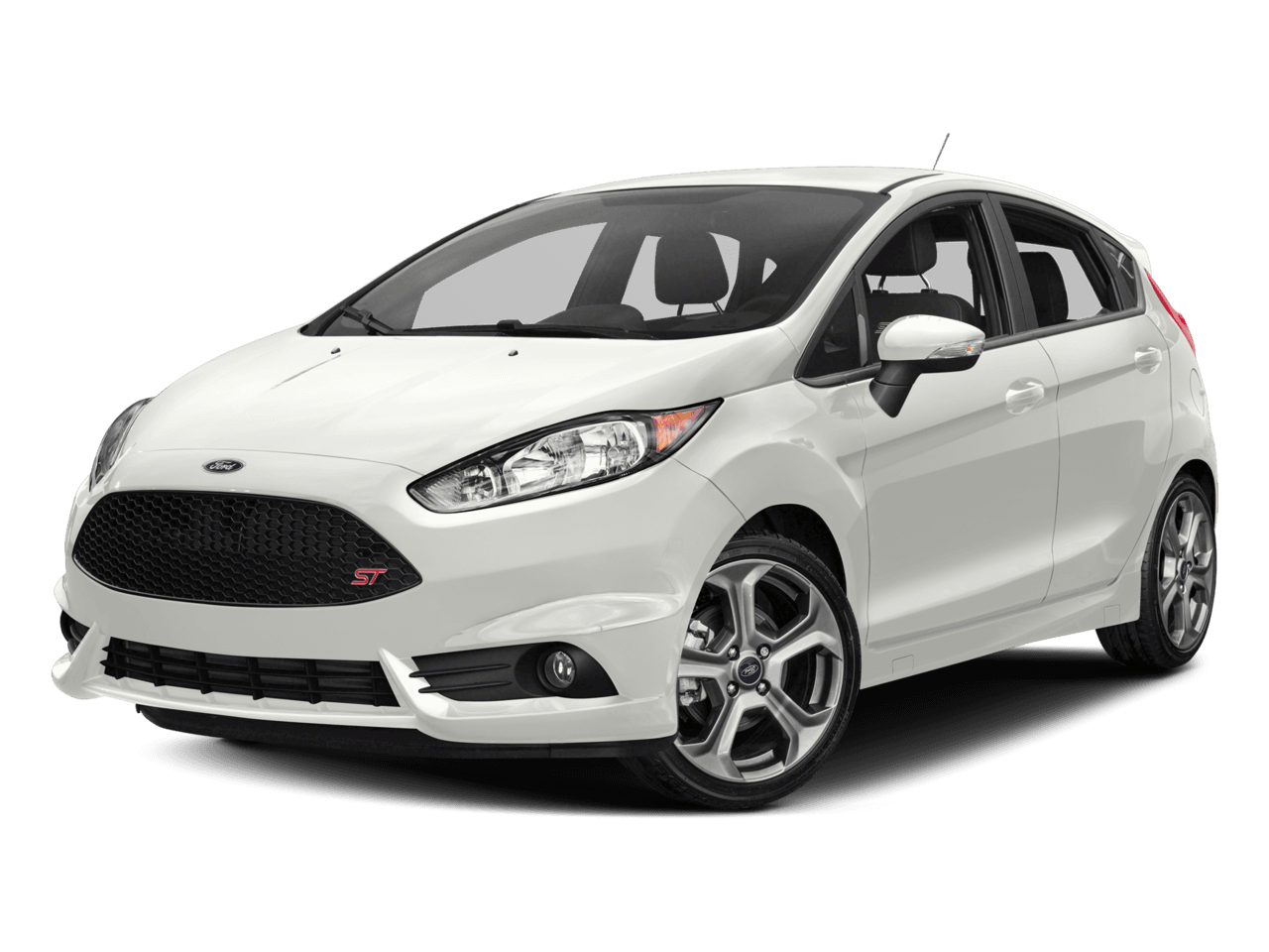 2017 Ford Fiesta ST Hatch - Front 3/4, facing to the left