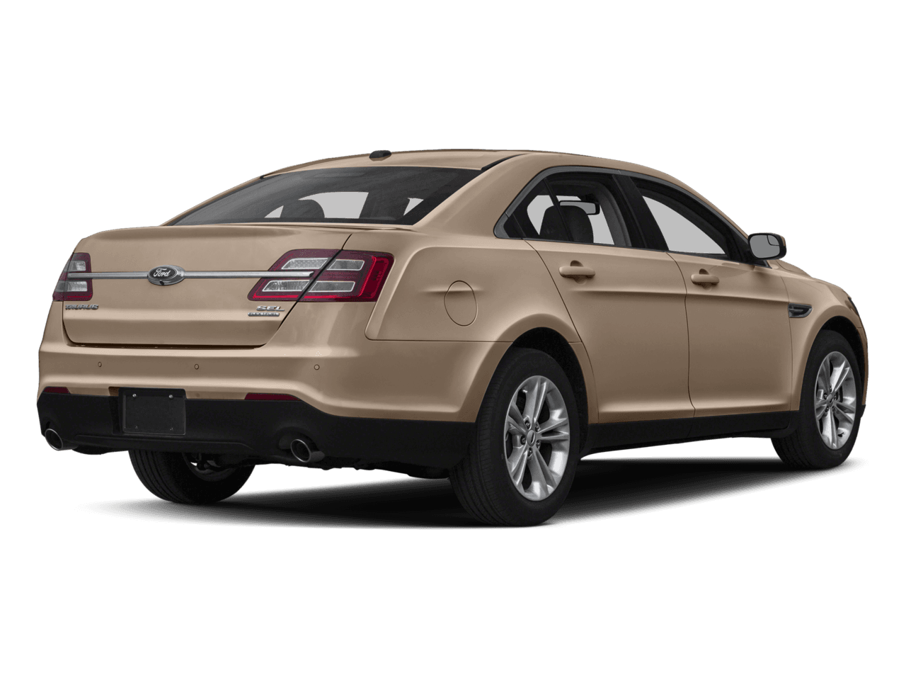 2017 Ford Taurus SEL FWD - Rear 3/4, facing to the right