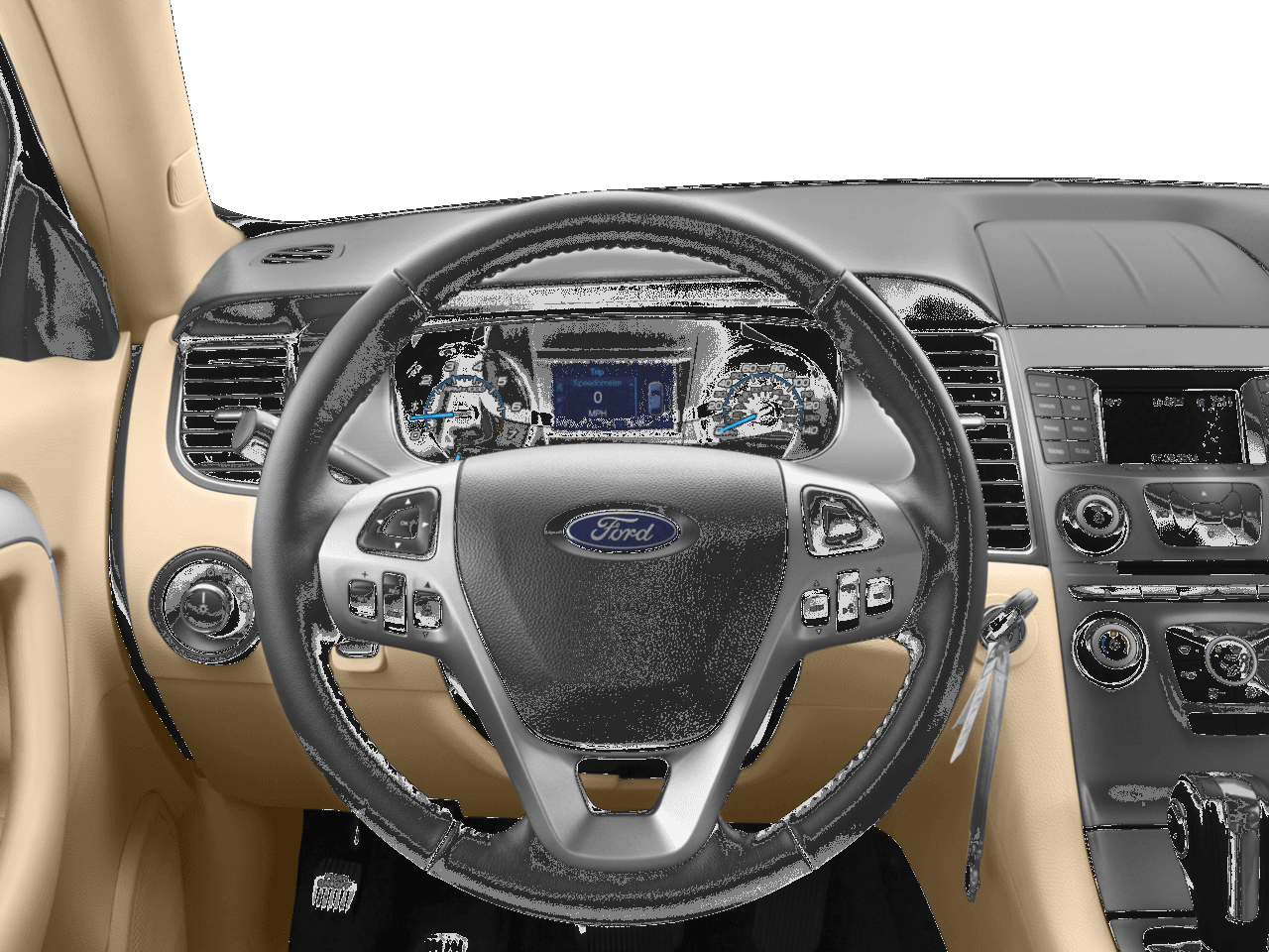 2017 Ford Taurus SEL AWD - Interior Drivers Dash