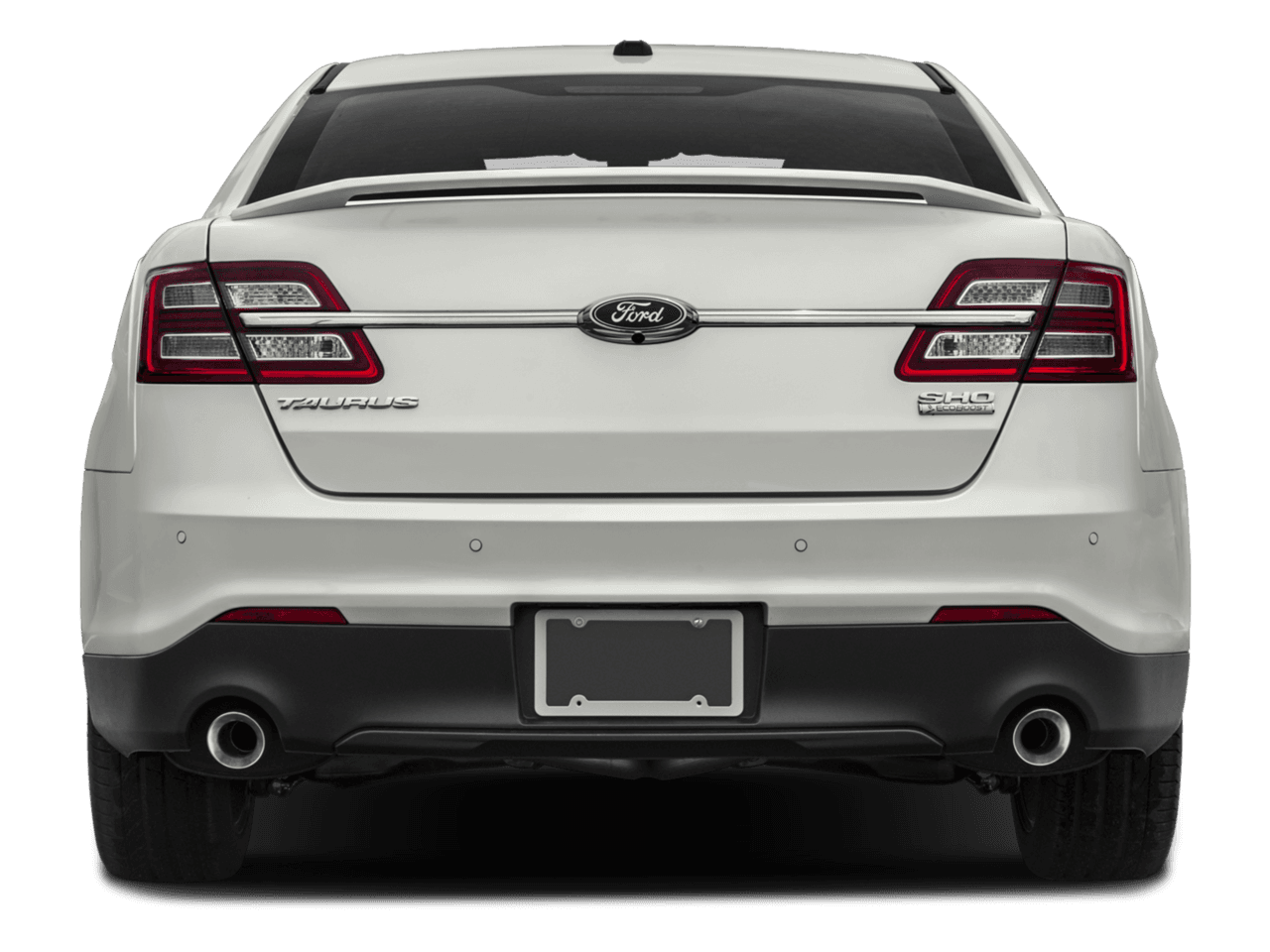2017 Ford Taurus SHO AWD - Rear (full)