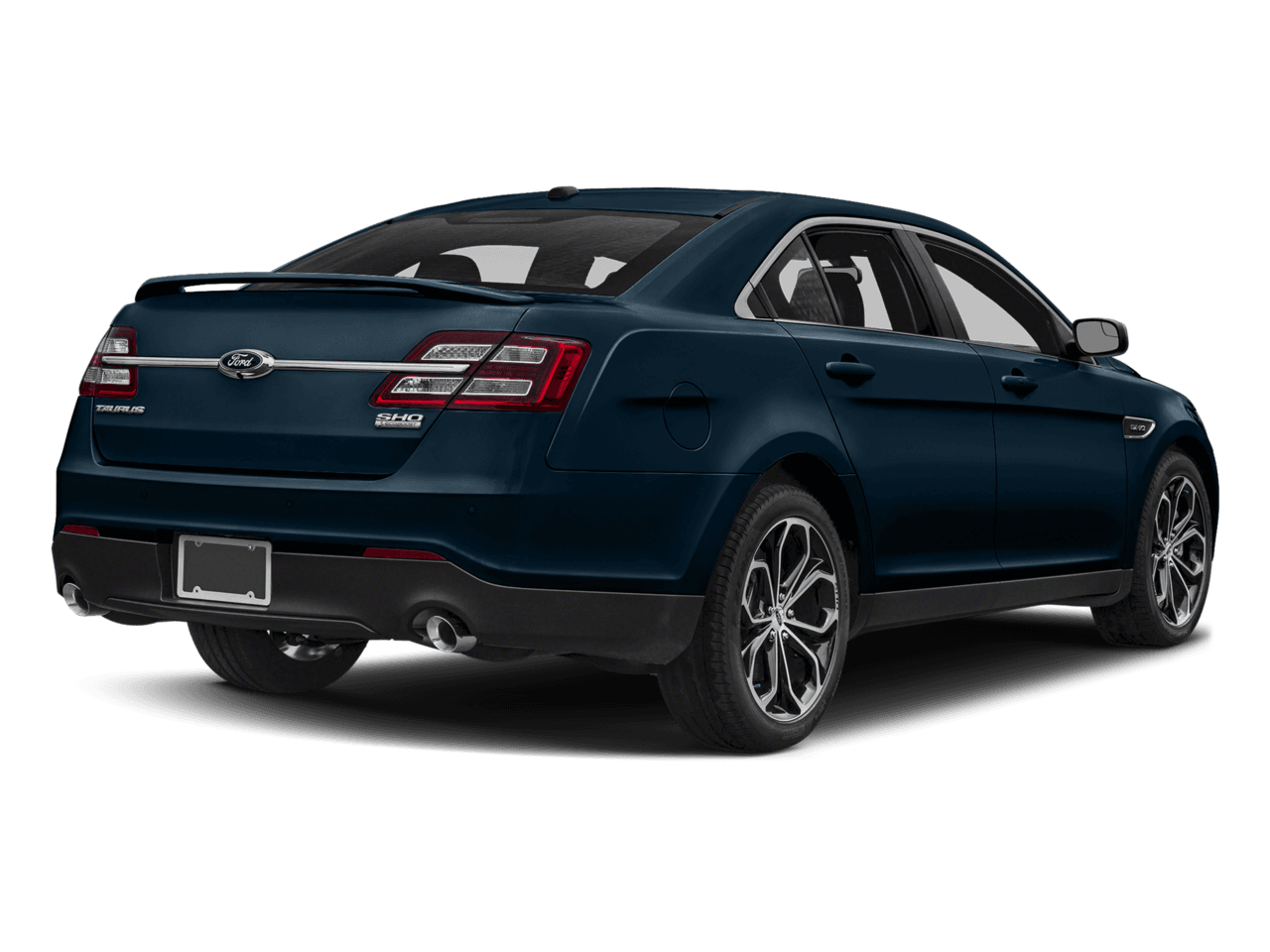 2017 Ford Taurus SHO AWD - Rear 3/4, facing to the right