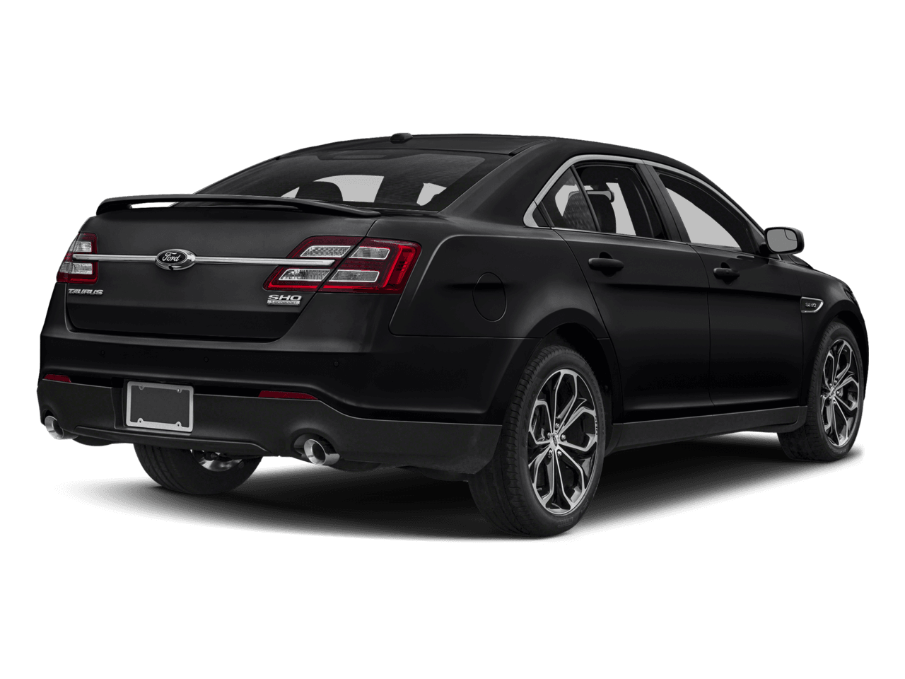 2017 Ford Taurus SHO AWD - Rear 3/4, facing to the right