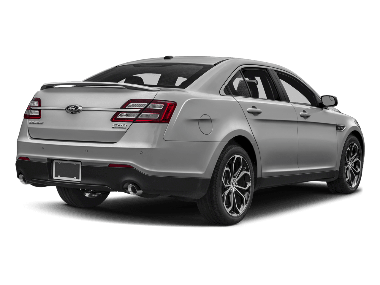 2017 Ford Taurus SHO AWD - Rear 3/4, facing to the right