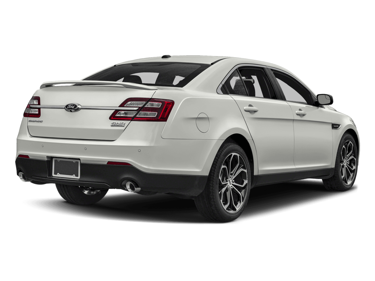 2017 Ford Taurus SHO AWD - Rear 3/4, facing to the right