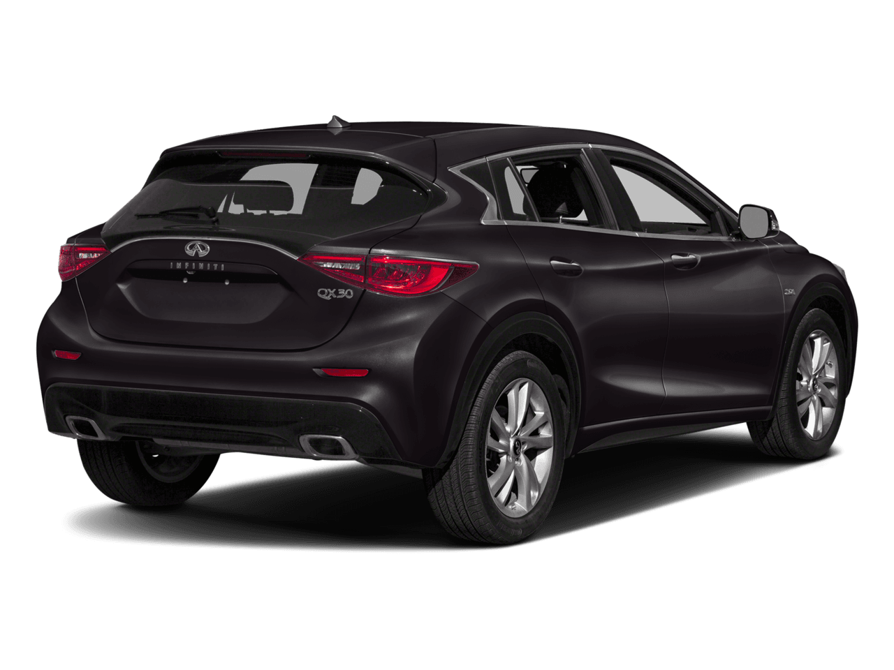 2018 INFINITI QX30 Premium - Rear 3/4, facing to the right