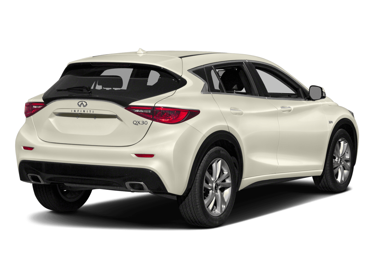 2018 INFINITI QX30 Premium - Rear 3/4, facing to the right