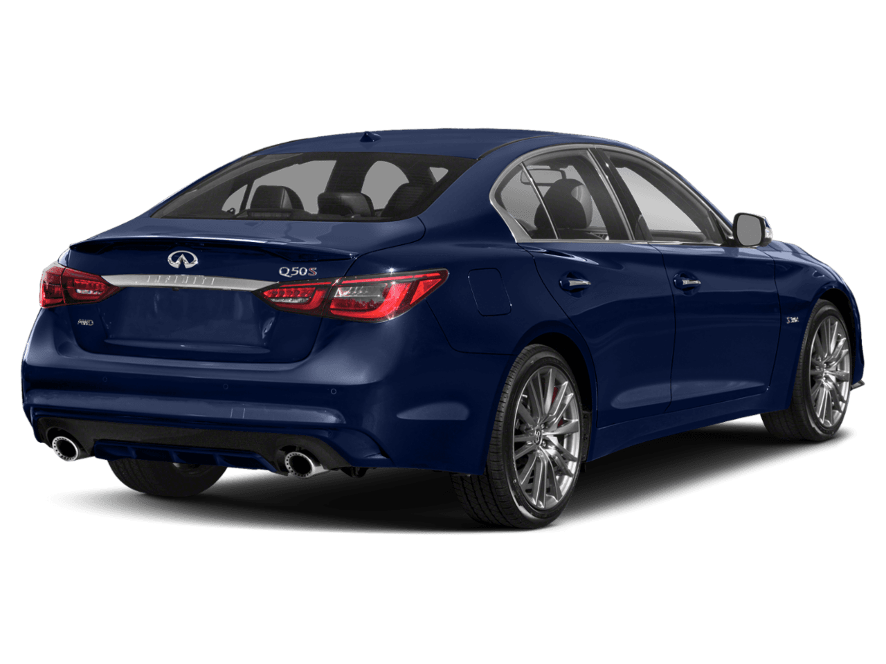 2018 INFINITI Q50 3.0t SPORT - Rear 3/4, facing to the right