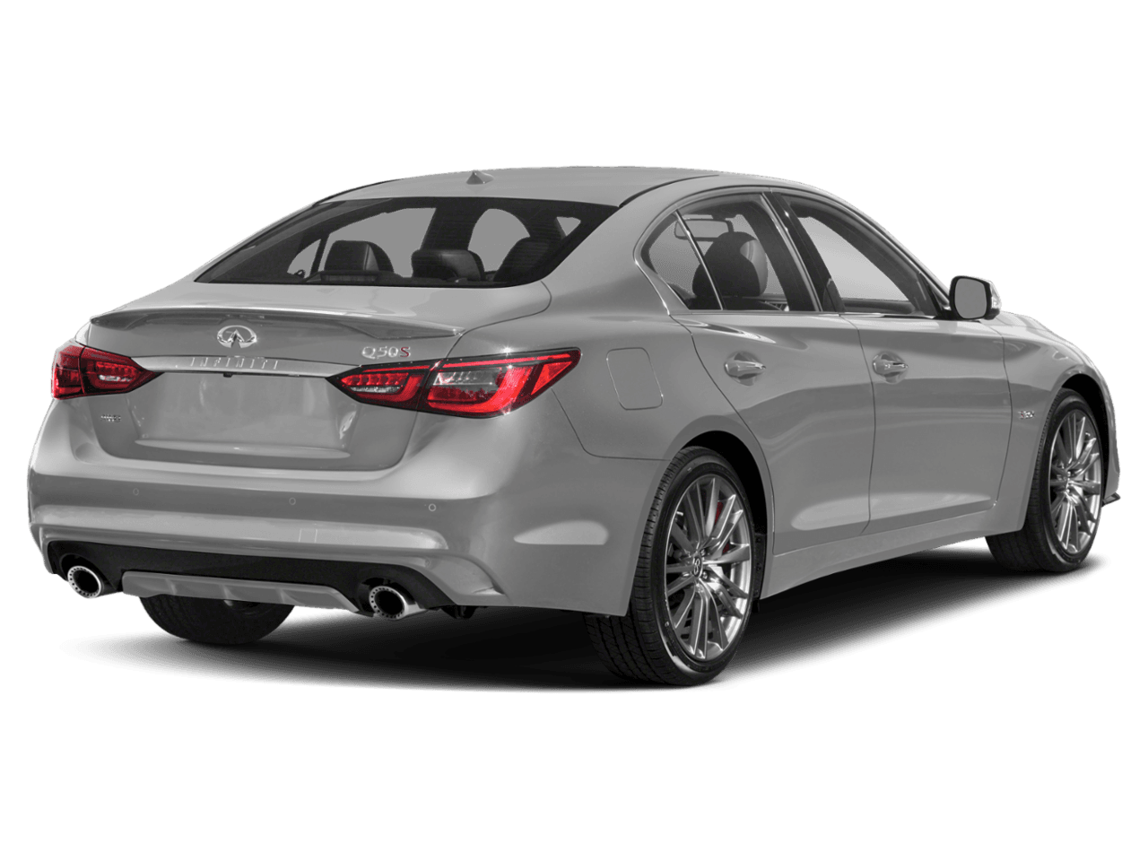2018 INFINITI Q50 3.0t SPORT - Rear 3/4, facing to the right