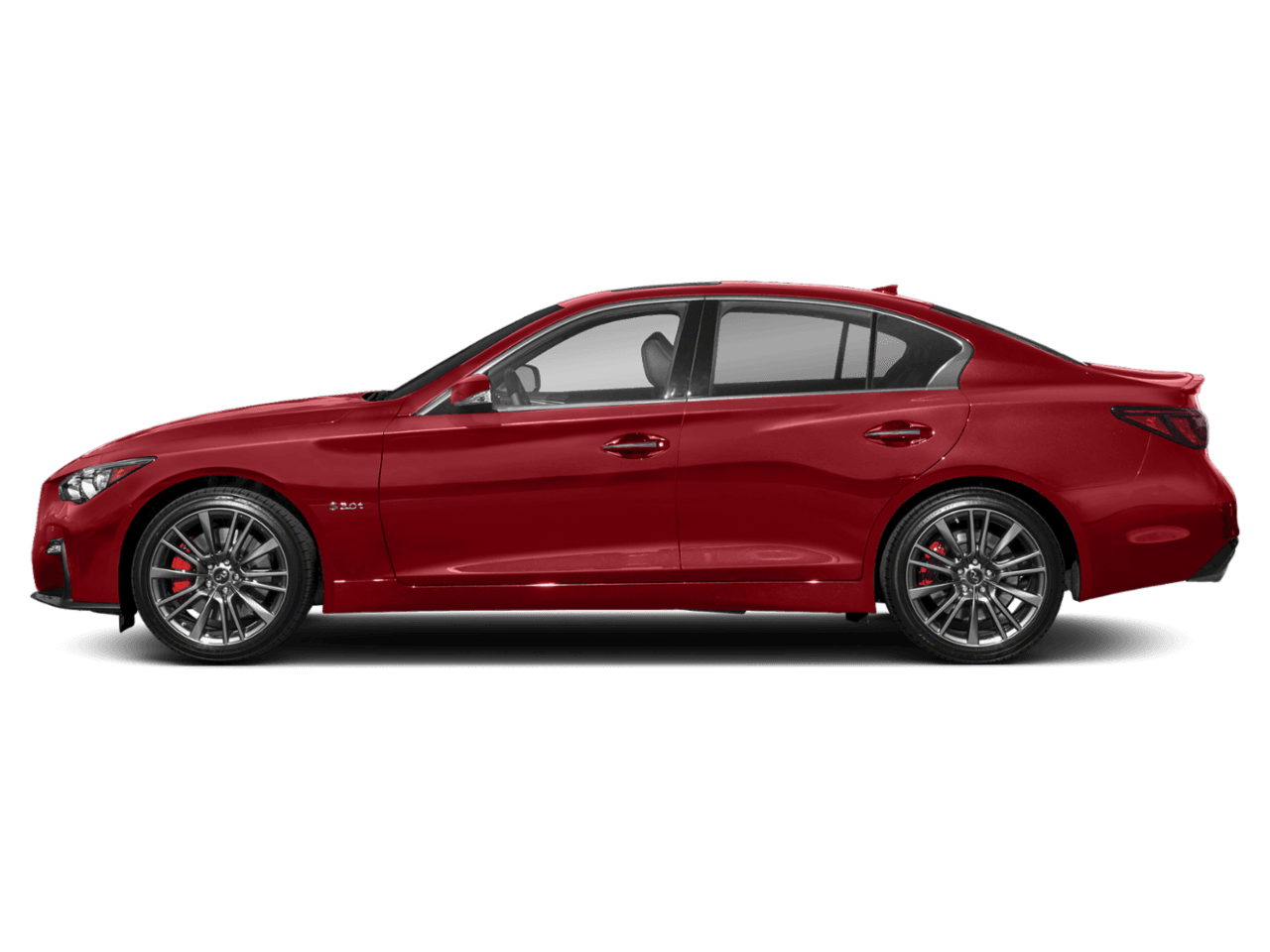 2018 INFINITI Q50 RED SPORT 400 - Profile, facing to the left