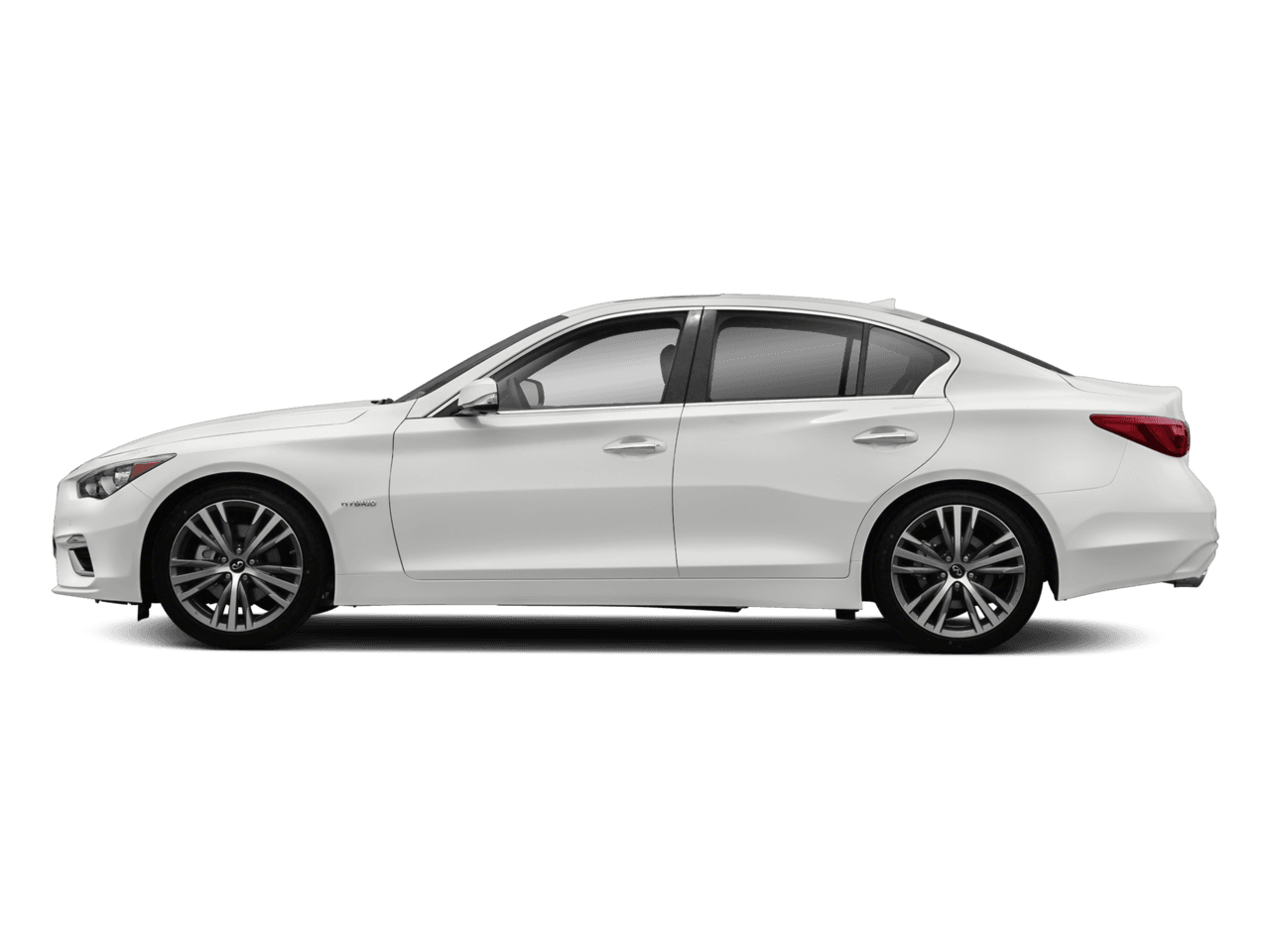 2018 INFINITI Q50 Hybrid LUXE - Profile, facing to the left