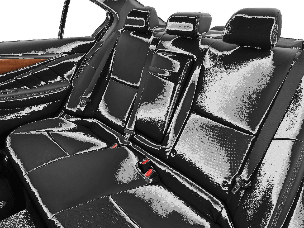 2018 INFINITI Q50 Hybrid LUXE - Interior Rear seats