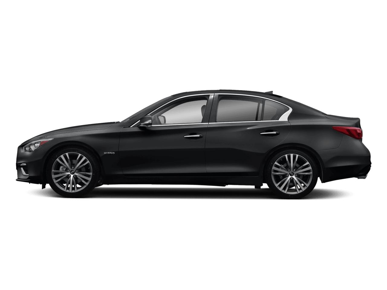 2018 INFINITI Q50 Hybrid LUXE - Profile, facing to the left