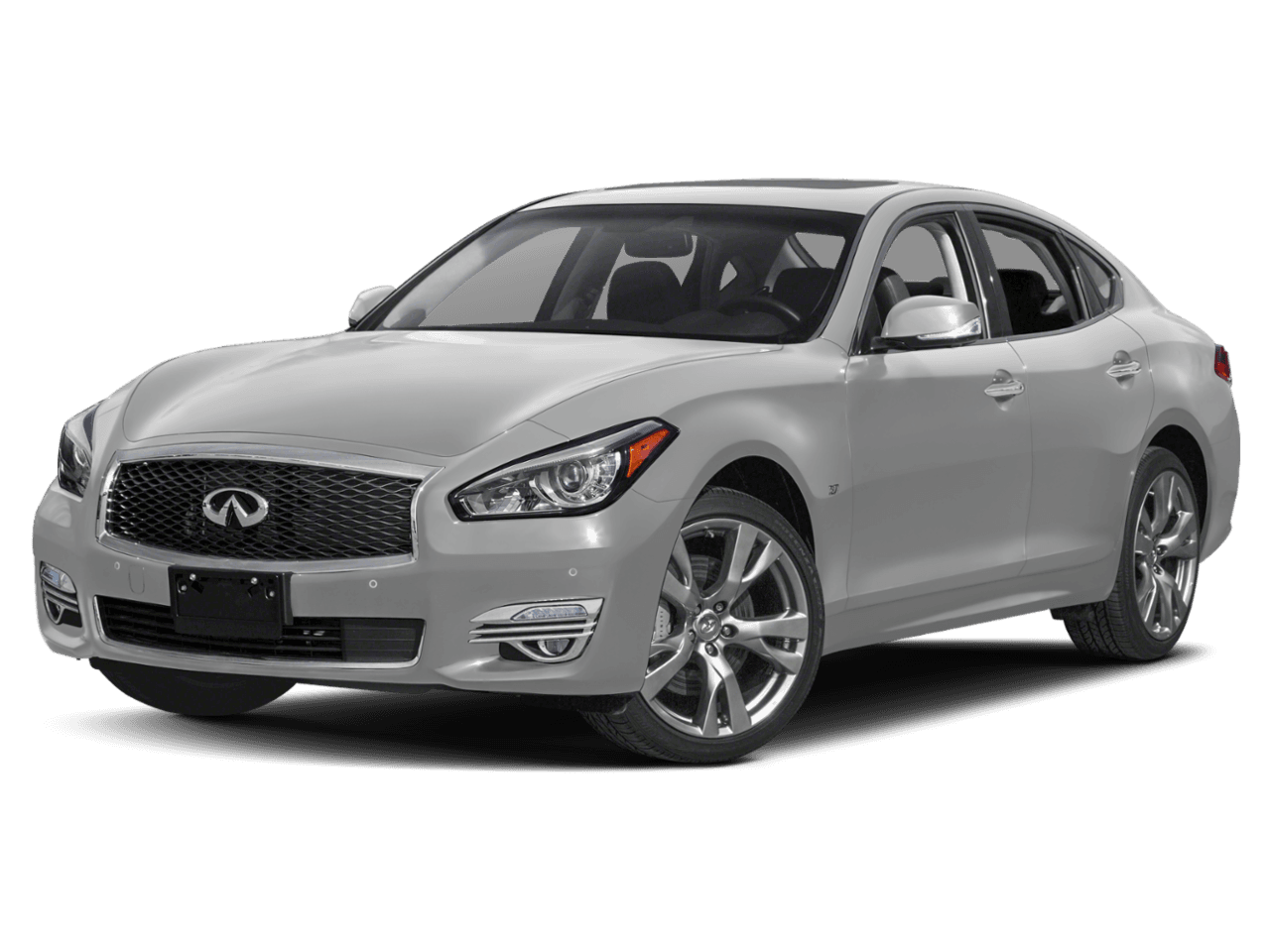 2018 INFINITI Q70 5.6 LUXE - Front 3/4, facing to the left