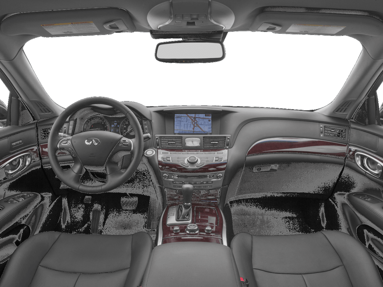 2018 INFINITI Q70 Hybrid LUXE - Interior Full Dash Basic