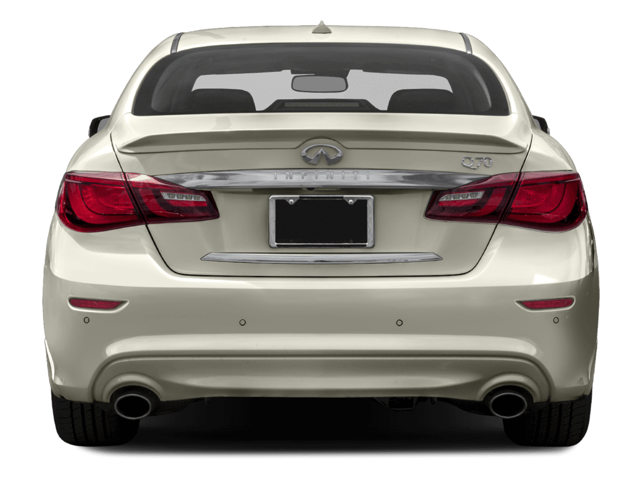 2018 INFINITI Q70 Hybrid LUXE - Rear (full)