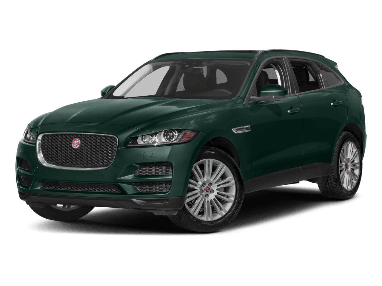 2018 Jaguar F-PACE 20d Premium - Front 3/4, facing to the left