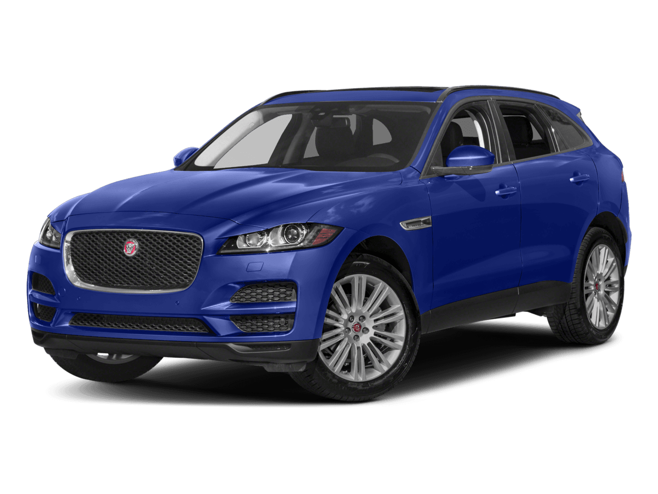 2018 Jaguar F-PACE 20d Prestige - Front 3/4, facing to the left