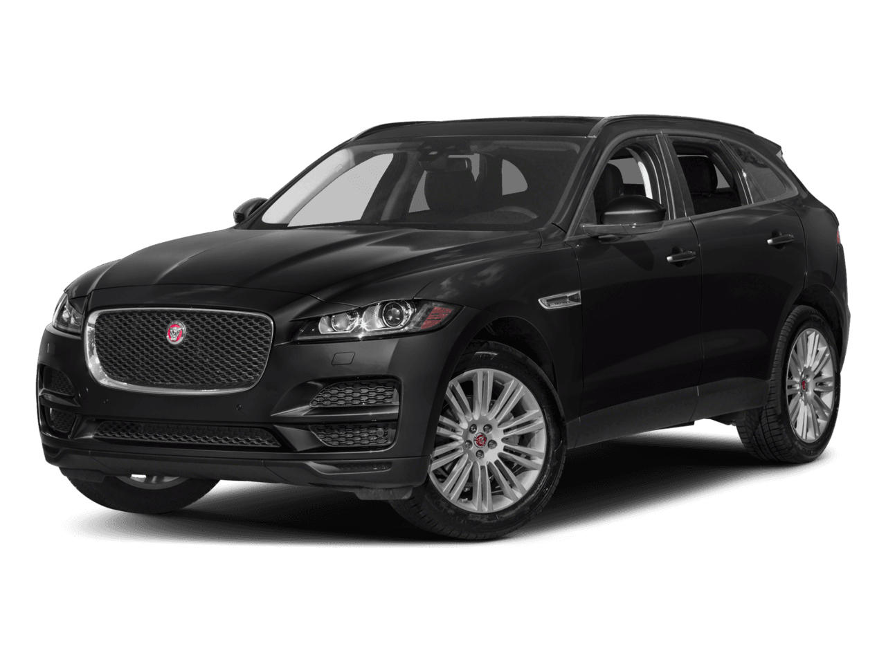 2018 Jaguar F-PACE 20d Prestige - Front 3/4, facing to the left