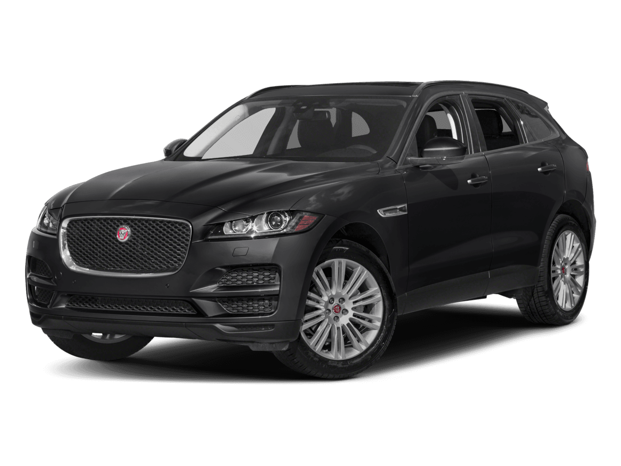 2018 Jaguar F-PACE 20d Prestige - Front 3/4, facing to the left