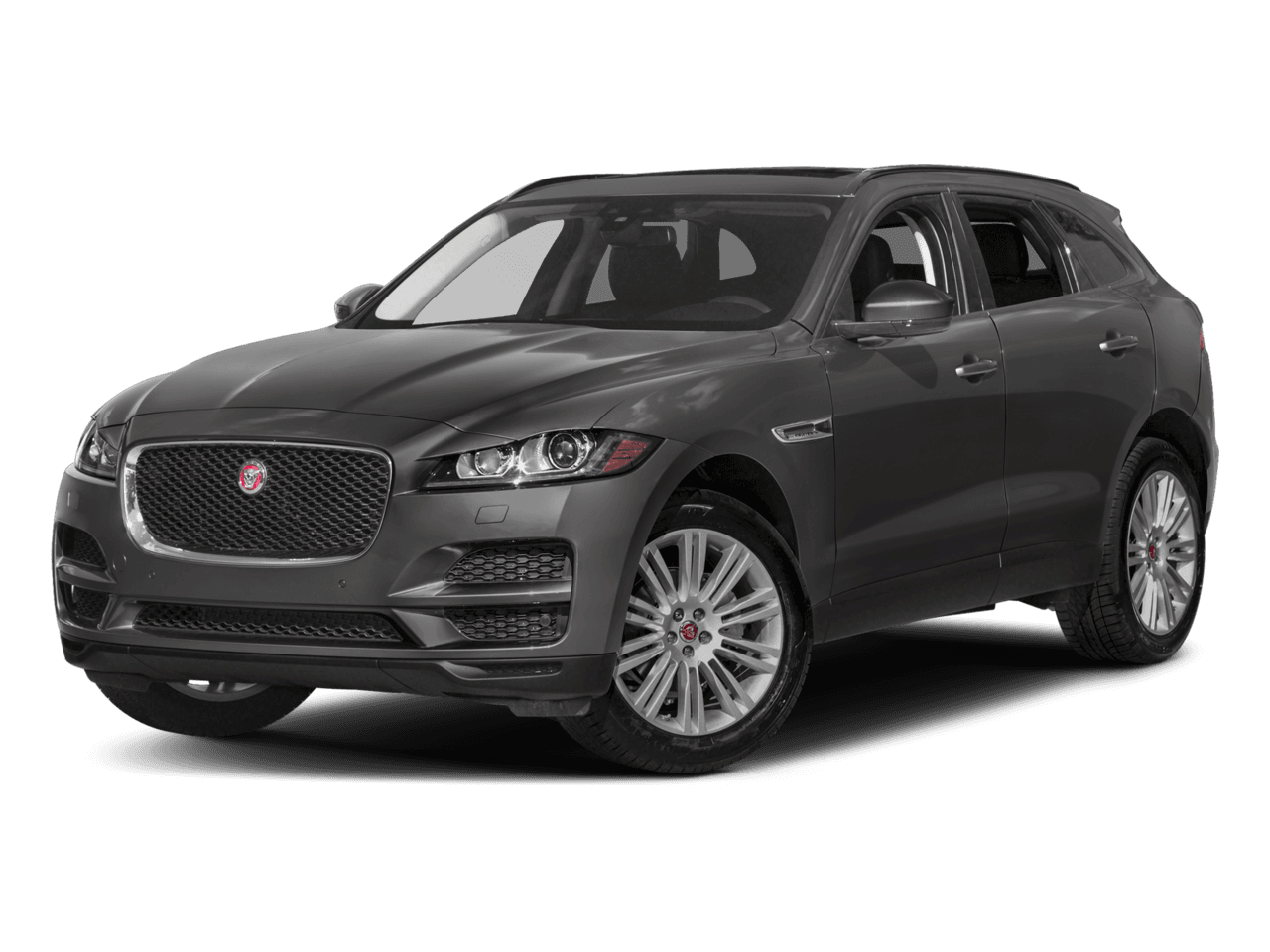 2018 Jaguar F-PACE 20d Prestige - Front 3/4, facing to the left
