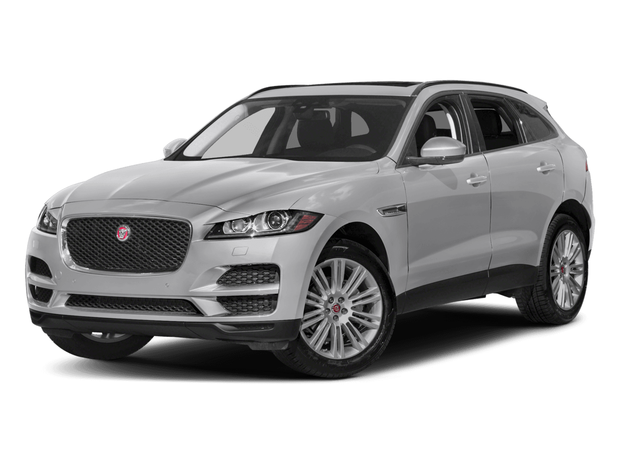 2018 Jaguar F-PACE 20d Prestige - Front 3/4, facing to the left