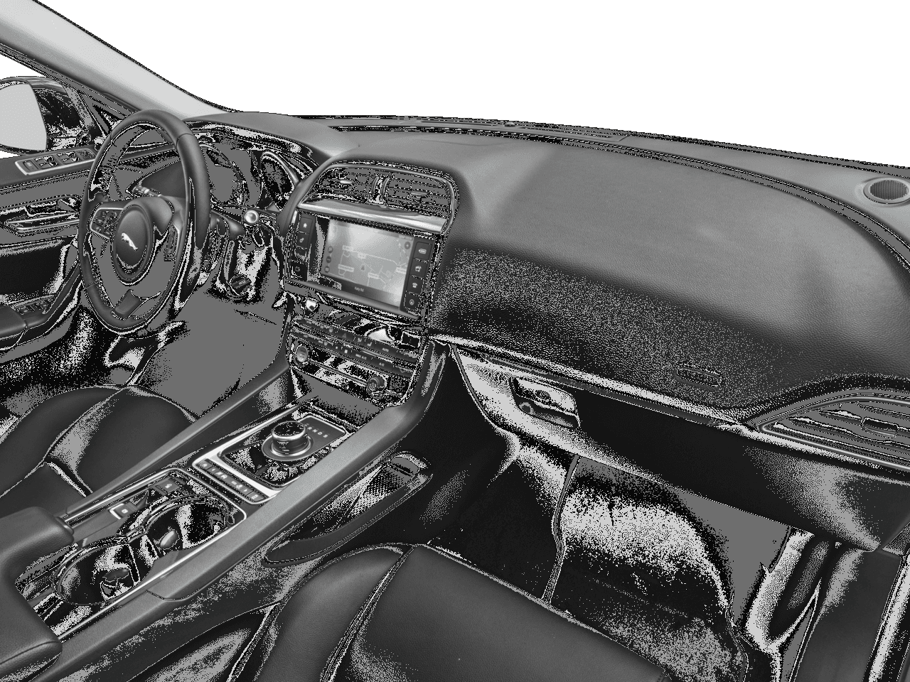 2018 Jaguar F-PACE 20d Prestige - Interior Passenger Dash