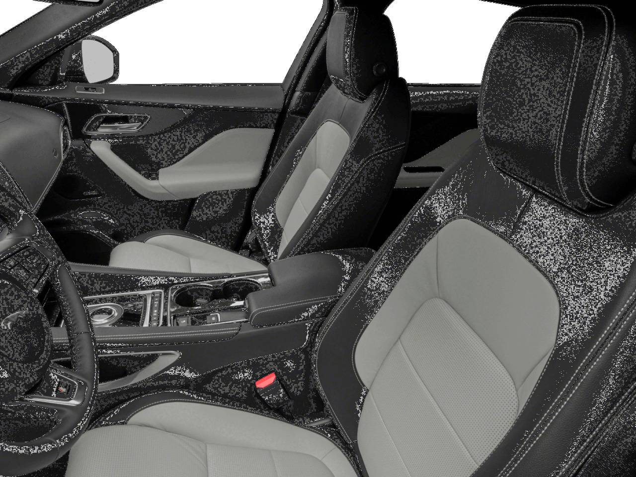 2018 Jaguar F-PACE 20d R-Sport - Interior Driver's Side with Door Open, Front Seat Feature