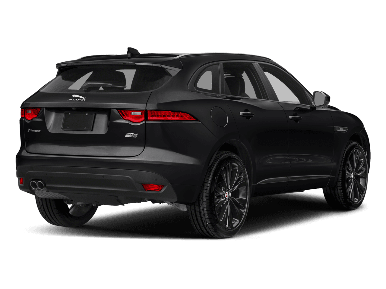 2018 Jaguar F-PACE 20d R-Sport - Rear 3/4, facing to the right