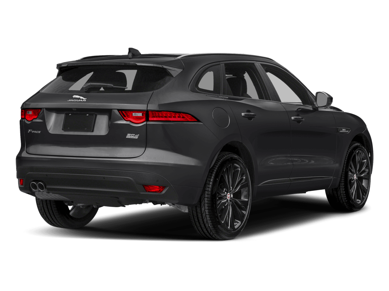 2018 Jaguar F-PACE 20d R-Sport - Rear 3/4, facing to the right