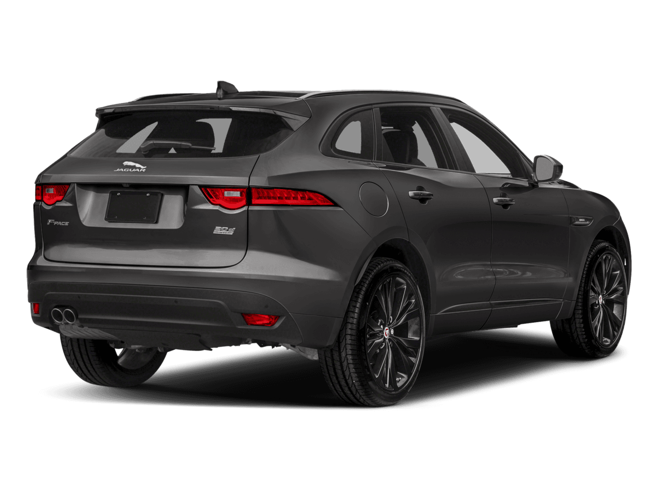 2018 Jaguar F-PACE 20d R-Sport - Rear 3/4, facing to the right