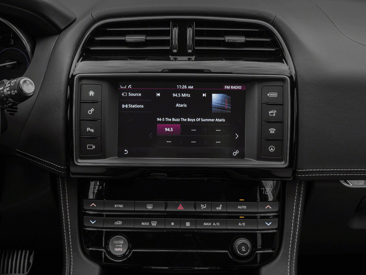 2018 Jaguar F-PACE 20d R-Sport - Interior Stereo System