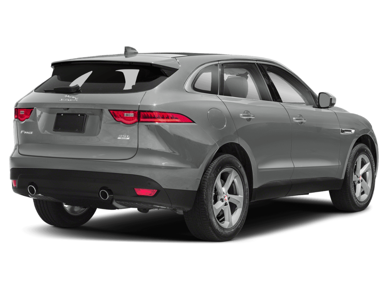 2018 Jaguar F-PACE 35t Prestige - Rear 3/4, facing to the right
