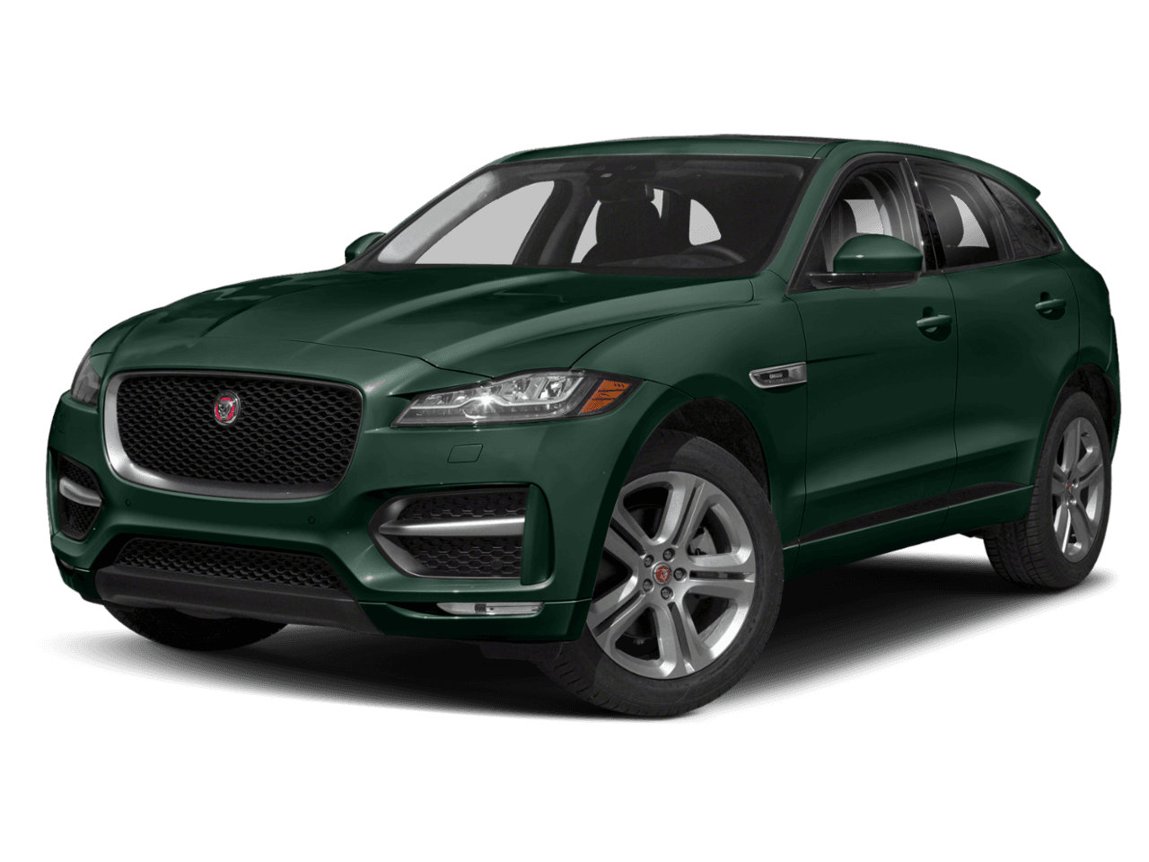 2018 Jaguar F-PACE 35t R-Sport - Front 3/4, facing to the left