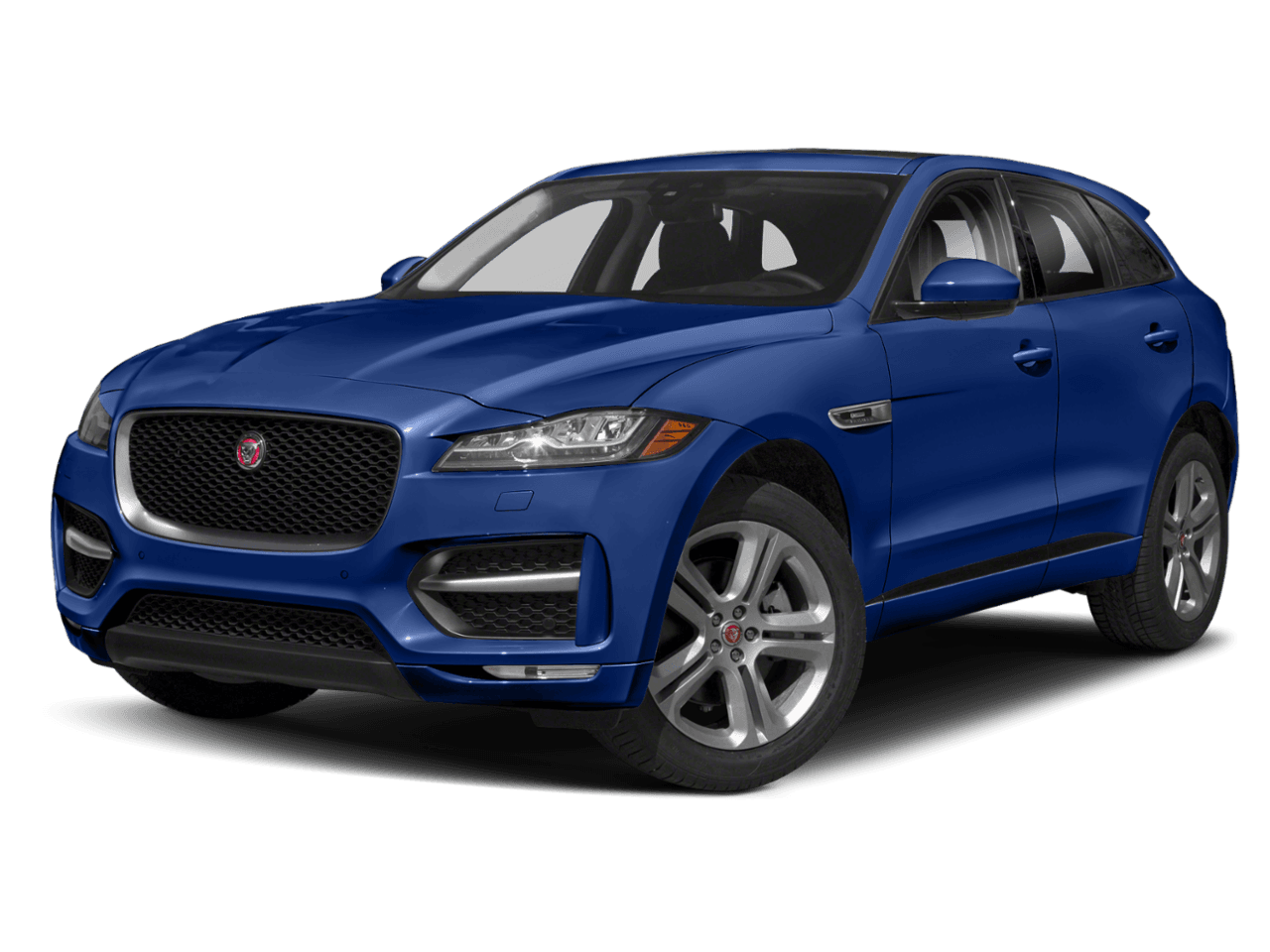 2018 Jaguar F-PACE 35t R-Sport - Front 3/4, facing to the left