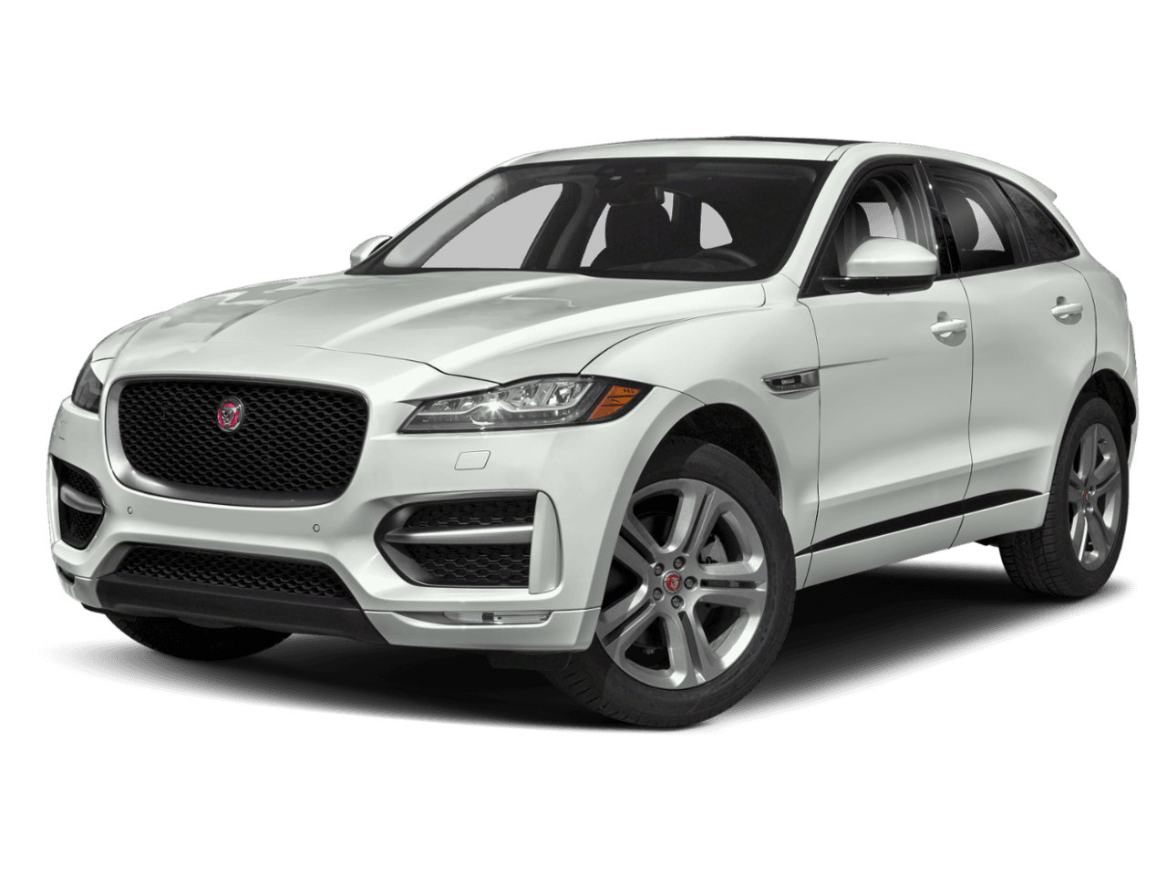 2018 Jaguar F-PACE 35t R-Sport - Front 3/4, facing to the left