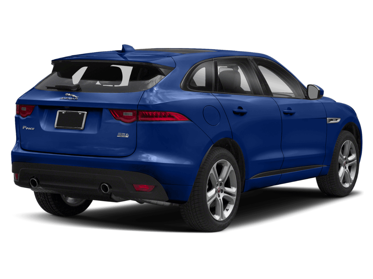 2018 Jaguar F-PACE 35t R-Sport - Rear 3/4, facing to the right