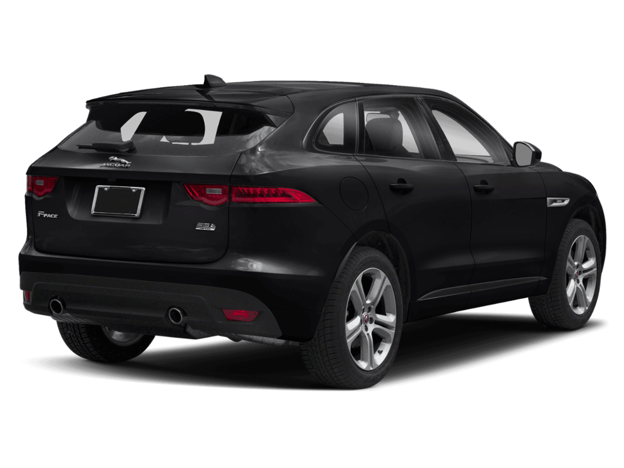 2018 Jaguar F-PACE 35t R-Sport - Rear 3/4, facing to the right