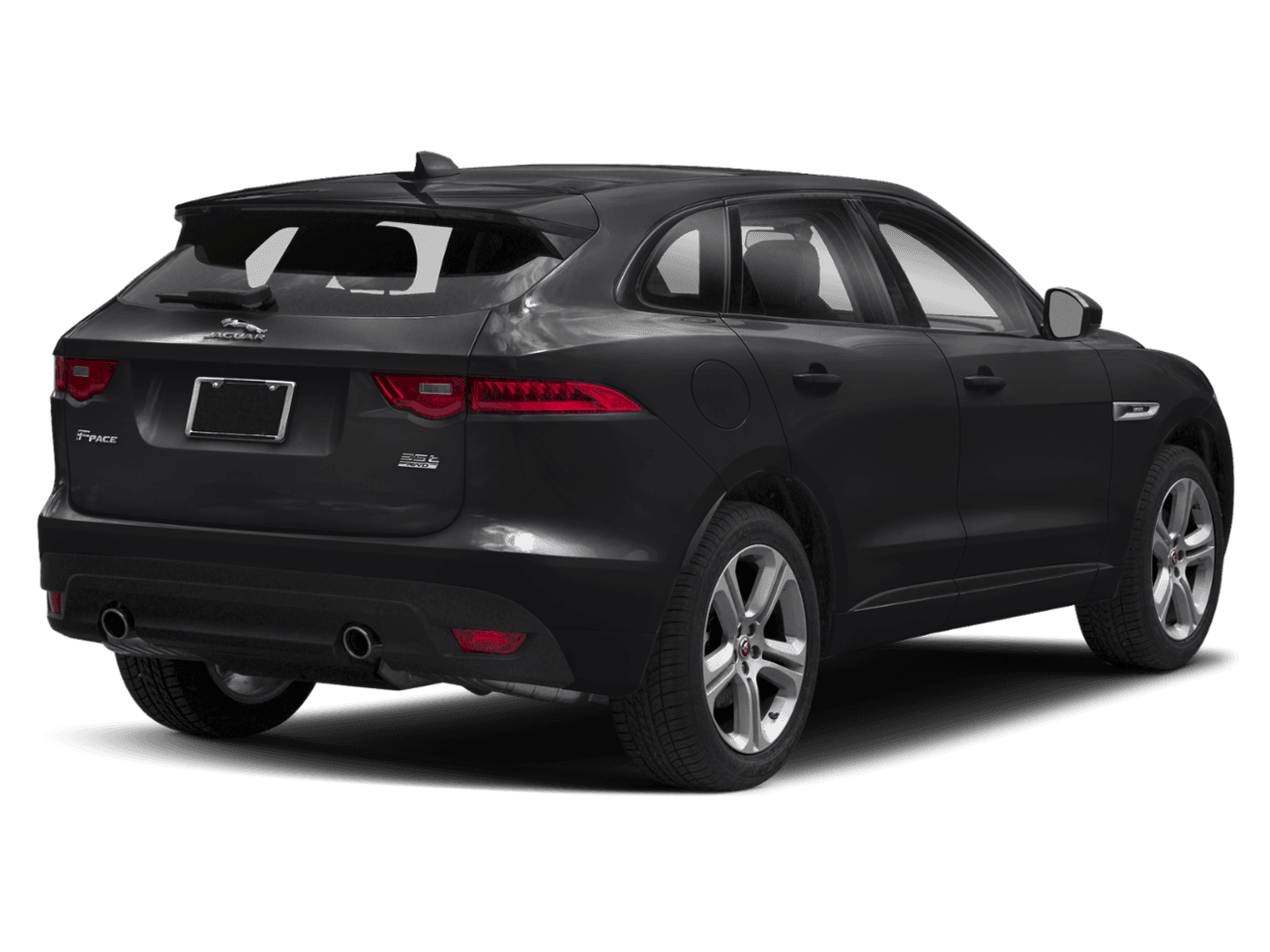 2018 Jaguar F-PACE 35t R-Sport - Rear 3/4, facing to the right