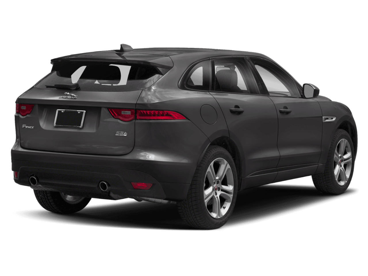 2018 Jaguar F-PACE 35t R-Sport - Rear 3/4, facing to the right