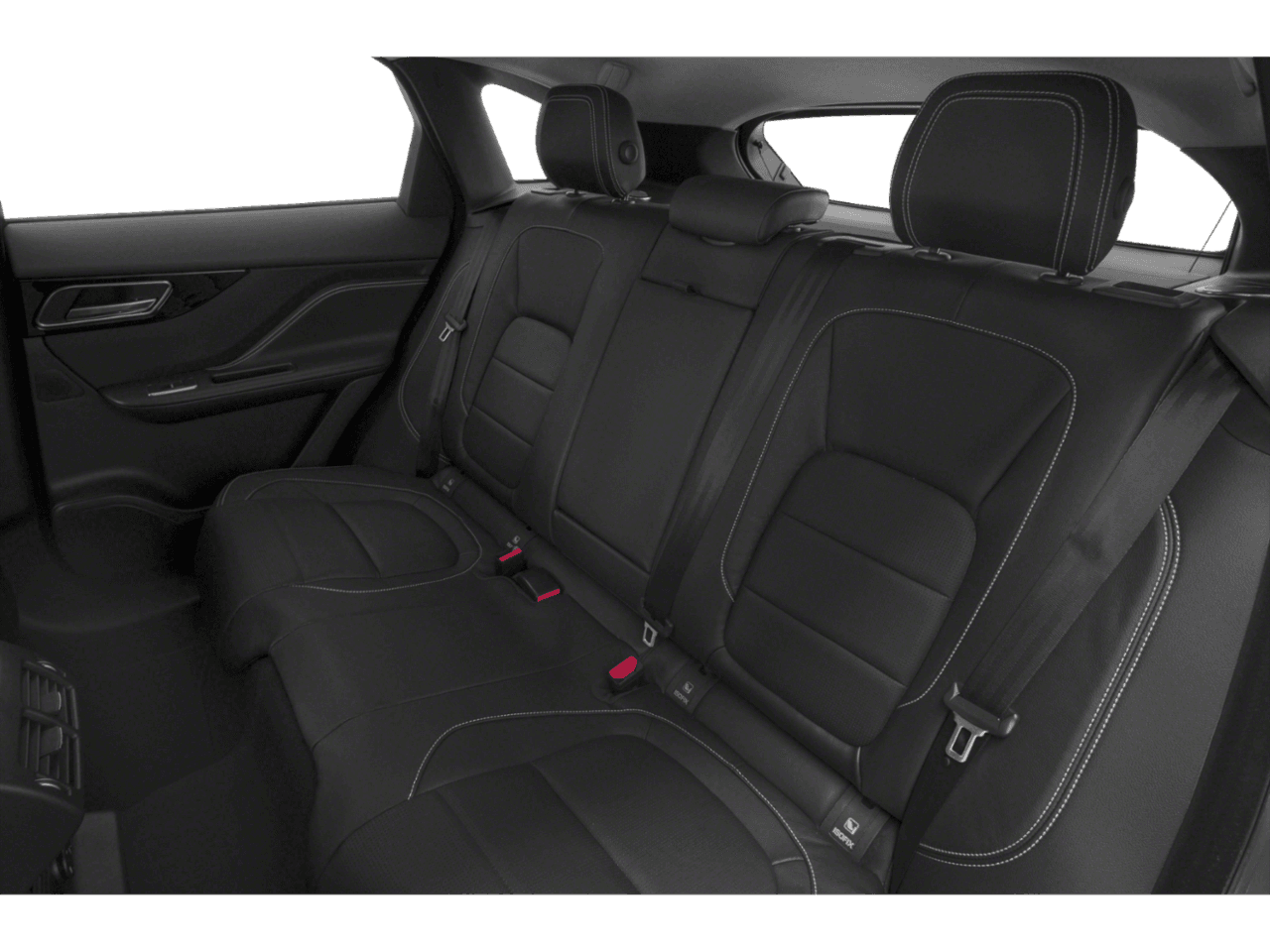 2018 Jaguar F-PACE 35t R-Sport - Interior Rear seats