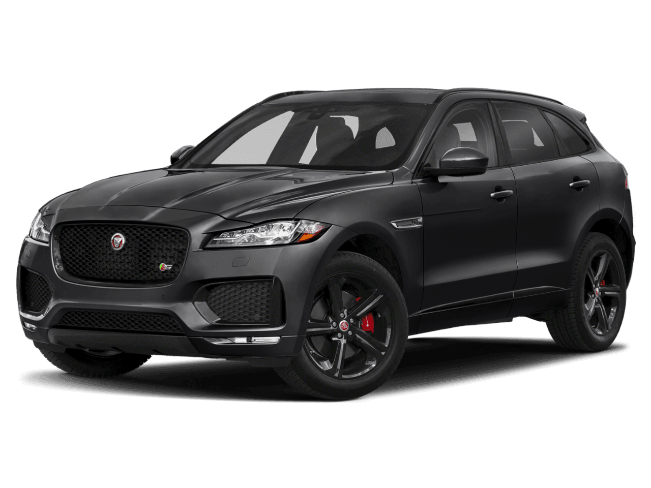 2018 Jaguar F-PACE S - Front 3/4, facing to the left