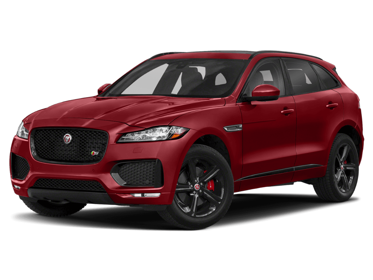 2018 Jaguar F-PACE S - Front 3/4, facing to the left